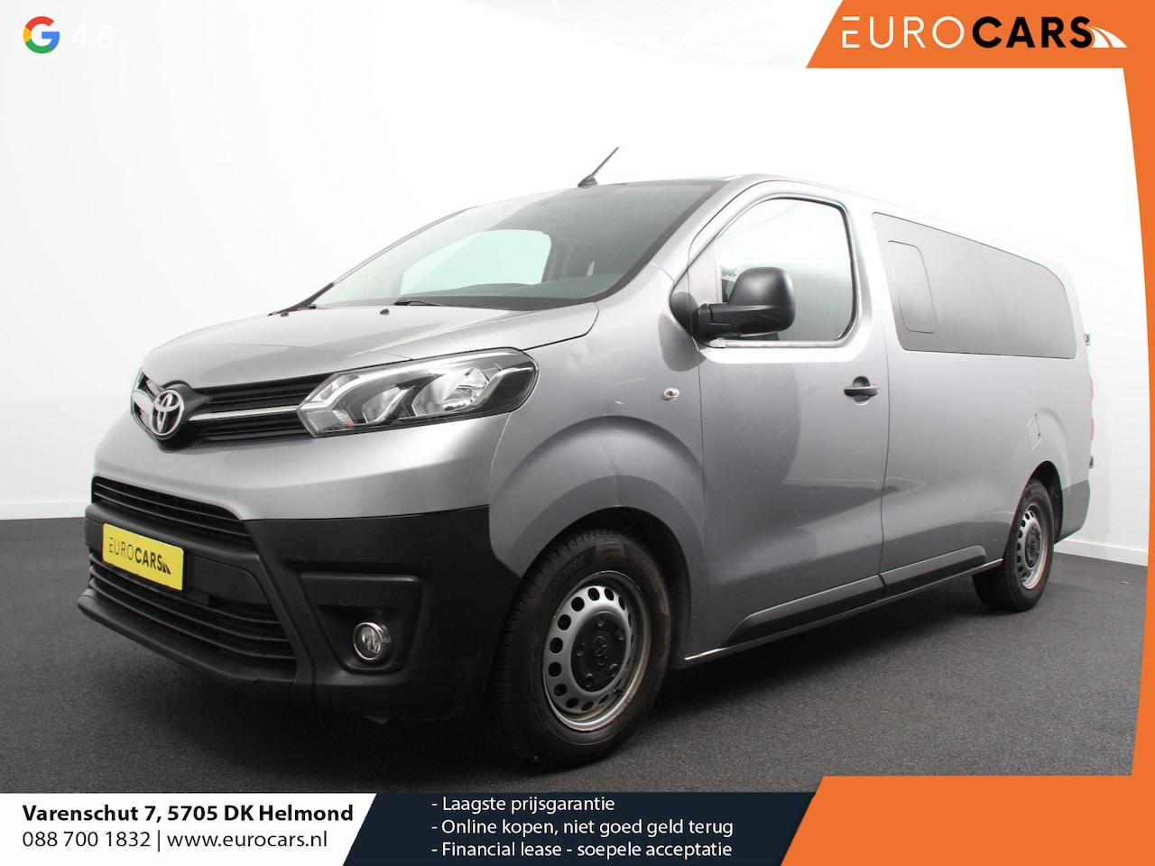 Toyota ProAce Shuttle - 1.5 D-4D Cool Comfort Lang 9 Persoons Stoelverwarming Cruise Control Parkeersensoren DAB B - AutoWereld.nl
