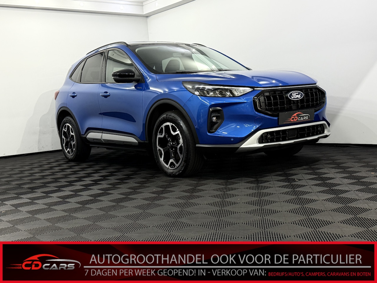 Ford Kuga - 2.5 PHEV Active X Camera, Navi, Half leder, Keyless start, Elektrische achterklep, Winterp - AutoWereld.nl