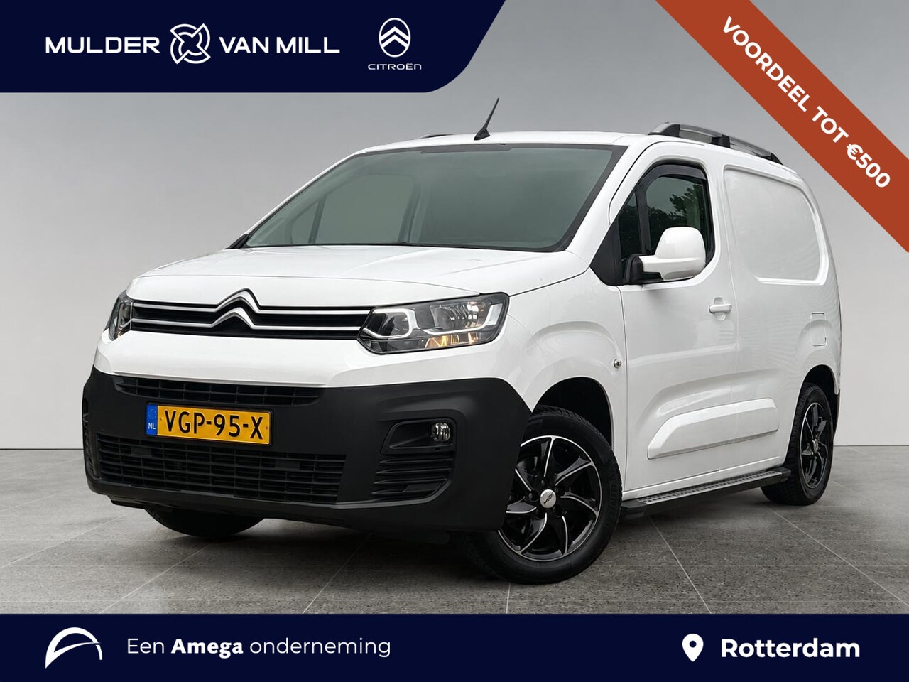 Citroën Berlingo - GB Club 1.5 BlueHDi 100pk | TREKHAAK | 3-ZITS | LAGE KM-STAND! | DAKRAILS | APPLE CARPLAY - AutoWereld.nl