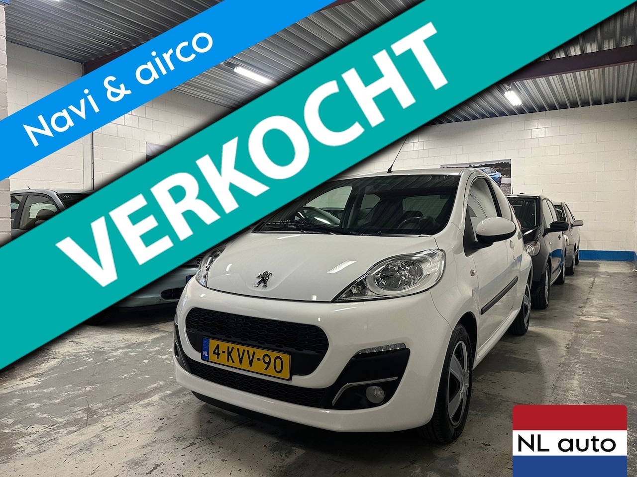 Peugeot 107 - 1.0 Active Airco/Navi/Elek/Led/Nap/Apk! - AutoWereld.nl