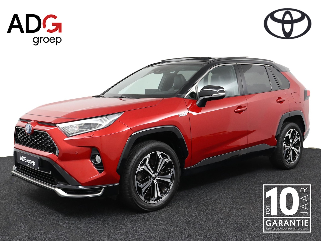 Toyota RAV4 - 2.5 Plug-in Hybrid AWD Bi-Tone Plus | 360 Camera | elektrisch glazen panorama-dak | - AutoWereld.nl