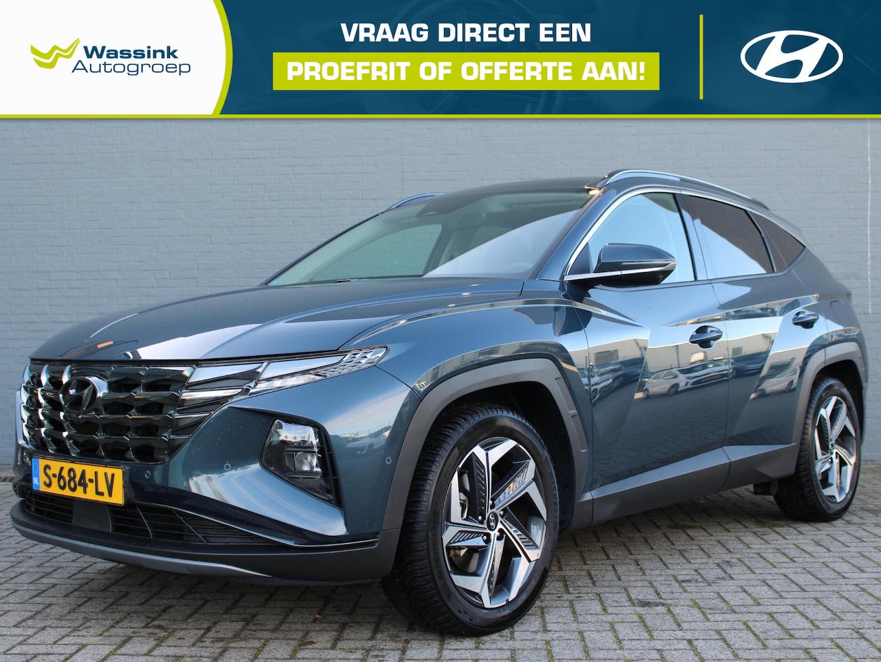 Hyundai Tucson - 1.6 T-GDI HEV Premium Sky | Navigatie | Stoelventilatie | Adaptive Cruise Control | 360 Ca - AutoWereld.nl