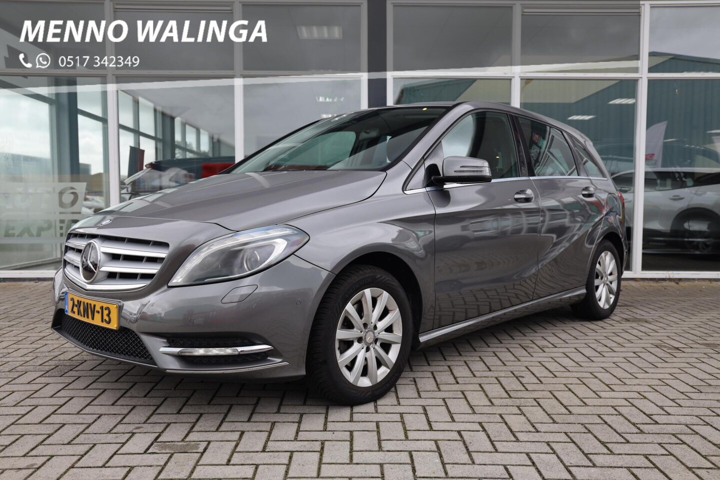 Mercedes-Benz B-klasse - 200 Ambition|Inklapbare trekhaak|PDC|Airco|Cruise|Zeer nette auto! - AutoWereld.nl