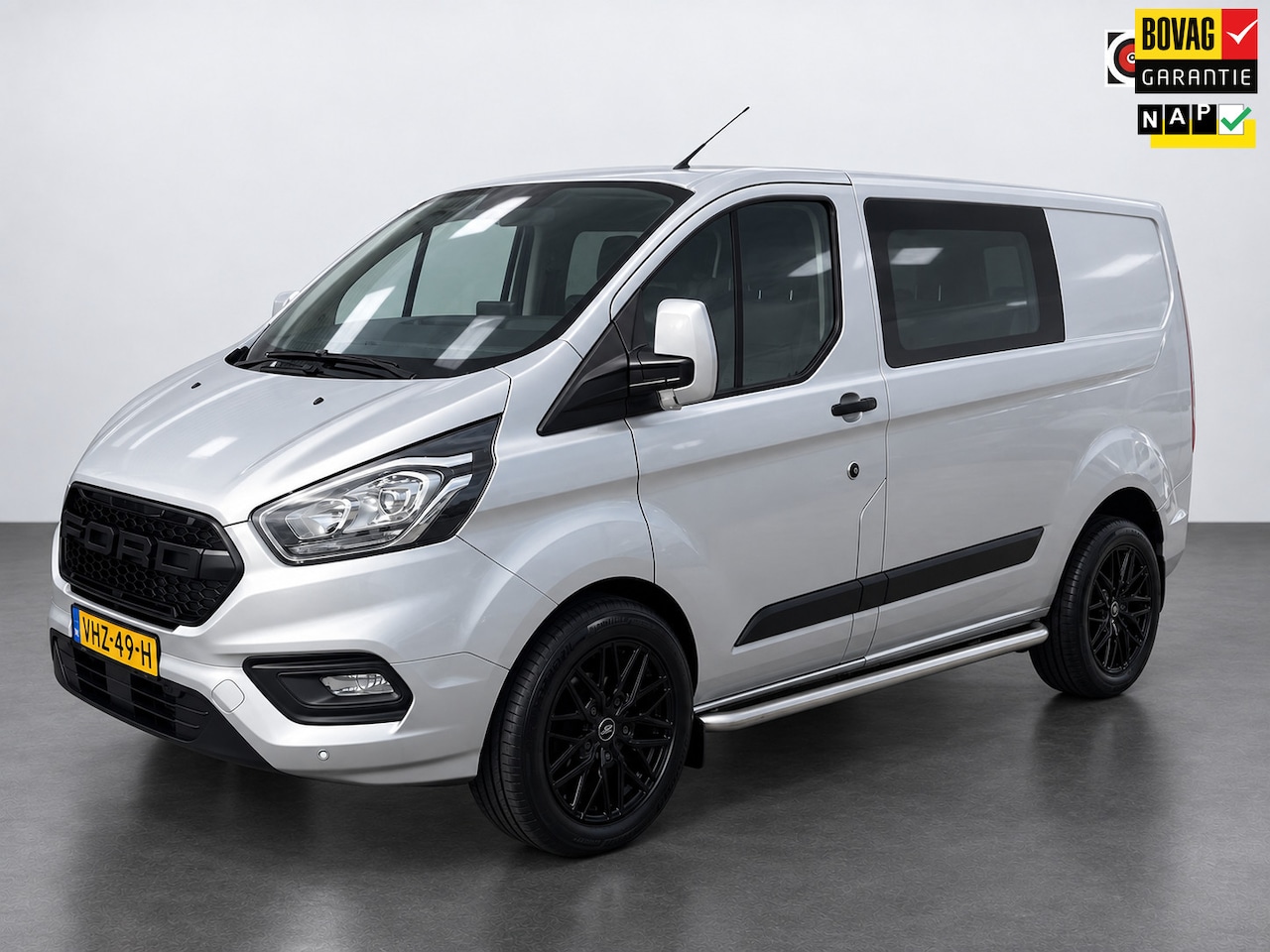Ford Transit Custom - 300 2.0 TDCI 170 pk L1H1 DC, Navi, Camera, trekhaak enz.. - AutoWereld.nl