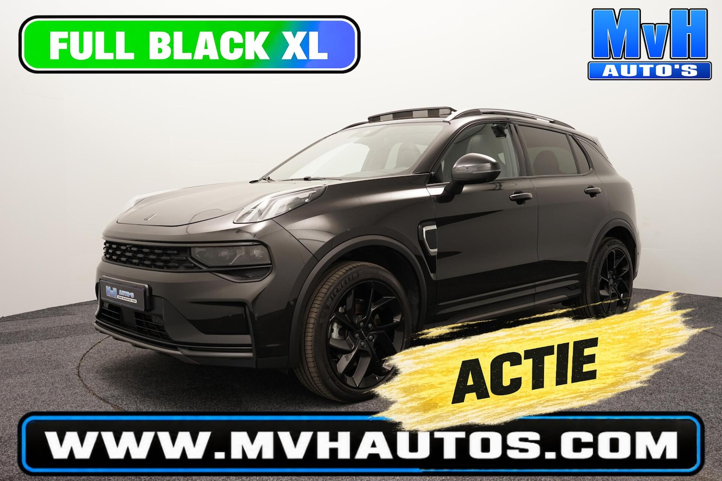Lynk & Co 01 - 1.5 PHEV|FULL BLACK XL|360°CAM|NAP|PANO - AutoWereld.nl