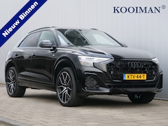 Audi Q8 - 55 TFSI e-hybrid quattro Black Line 394 Pk Automaat Navi / DAB / Apple Carplay / Pano-dak