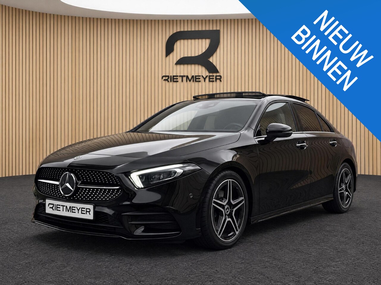 Mercedes-Benz A-klasse - 200 Business Solution AMG |Pano |Memory |Stoelverw. |Sfeer |Camera - AutoWereld.nl
