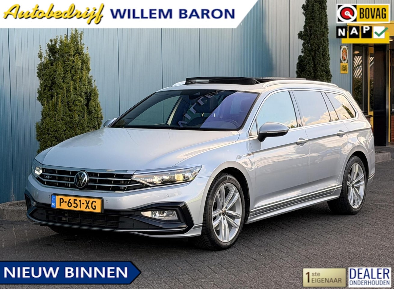 Volkswagen Passat Variant - 1.5 TSI R-Line Business + PANO | TREKH | CARPLAY | ADAPT.CRUISE | CAM | DIGI.DASHB | LED | - AutoWereld.nl