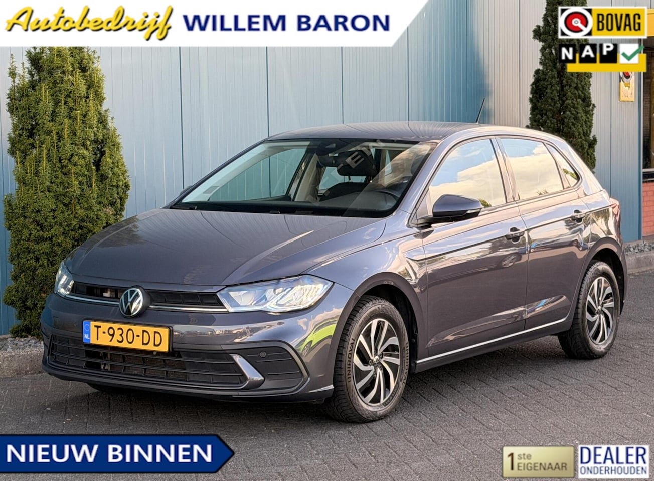 Volkswagen Polo - 1.0 TSI DSG AUT. Life CARPLAY/ANDROID | ADAPT.CRUISE | DIGI.DASHB | NAV | LED | PDC | LMV - AutoWereld.nl