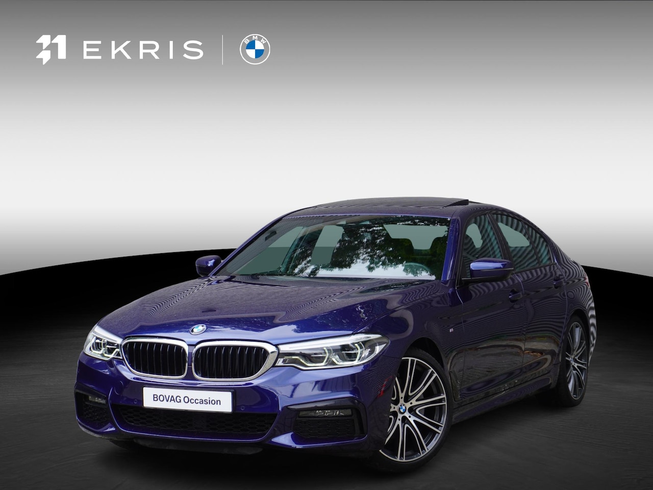 BMW 5-serie - Sedan 520i M Sportpakket | Elektrisch glazen schuif-/kanteldak | Comfortstoelen voor | BMW - AutoWereld.nl
