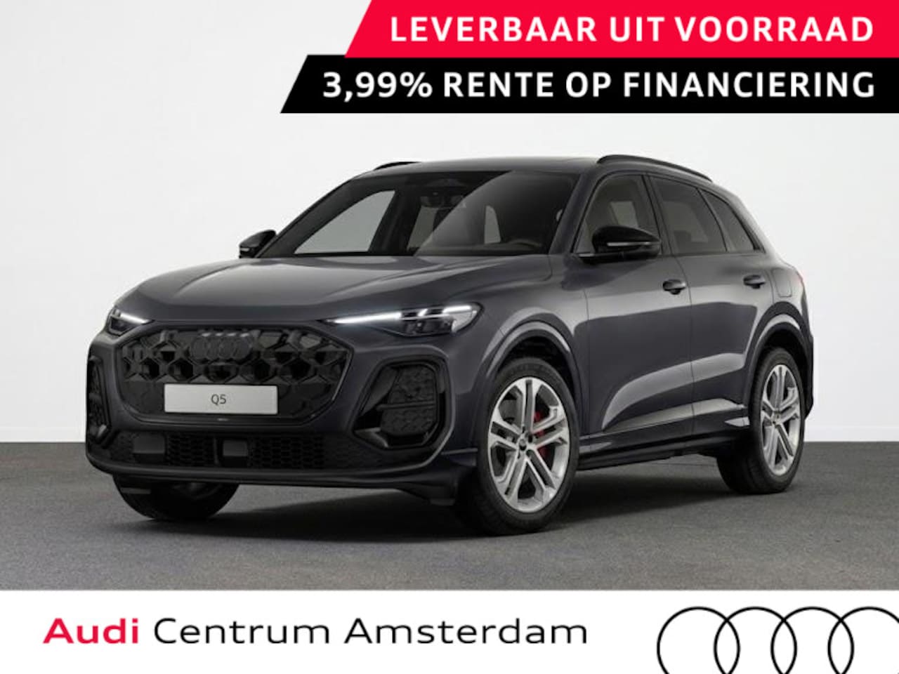Audi Q5 - S edition e-hybrid 299 pk | Techniekpakket plus | Panorama-glasdak | Optiekpakket zwart-gl - AutoWereld.nl