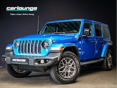 Jeep Wrangler Unlimited - 4xe 380 Sahara afneembaar dak|carplay|stuurverw|camera|keyless|BLIS|spiegelverw|