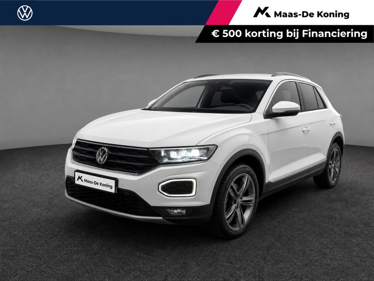 Volkswagen T-Roc - 1.5 TSI 150pk DSG Sport · Camera · Trekhaak · Navigatie · Stoelverwarming · 18'' Inch · - AutoWereld.nl