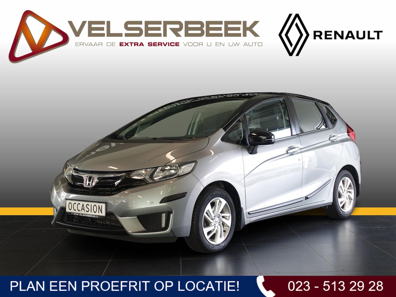 Honda Jazz - 1.3 i-VTEC Comfort *1e eigenaar/Automaat/Trekhaak* - AutoWereld.nl