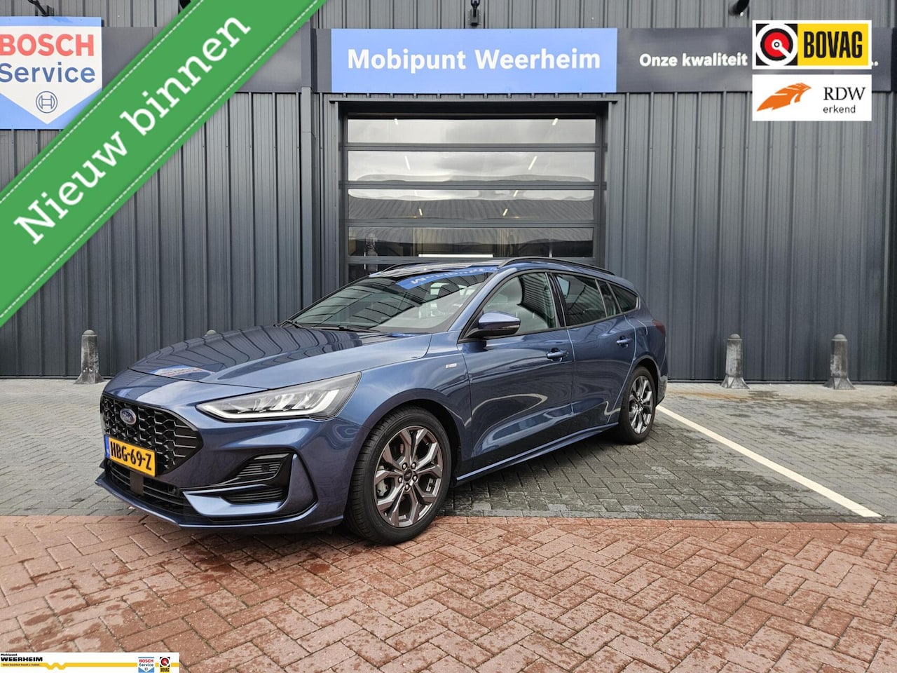 Ford Focus Wagon - 1.0 EcoBoost Hybrid ST Line X 1.0 EcoBoost Hybrid ST Line X NIEUWSTAAT! - AutoWereld.nl