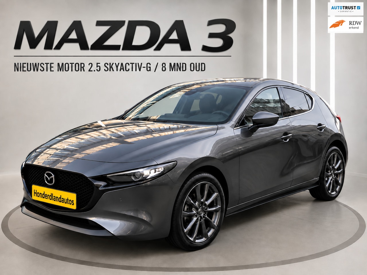 Mazda 3 - 2.5 e-SkyActiv-G M Hybrid 140 Excl-line Bns Edition - AutoWereld.nl