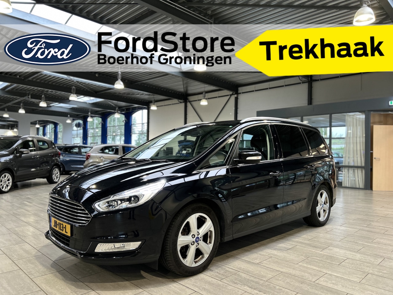 Ford Galaxy - 2.0 EcoBoost 240 pk Titanium | Trekhaak | El. a. klep | 7 zits | Stoelverw. | 100% dealer - AutoWereld.nl