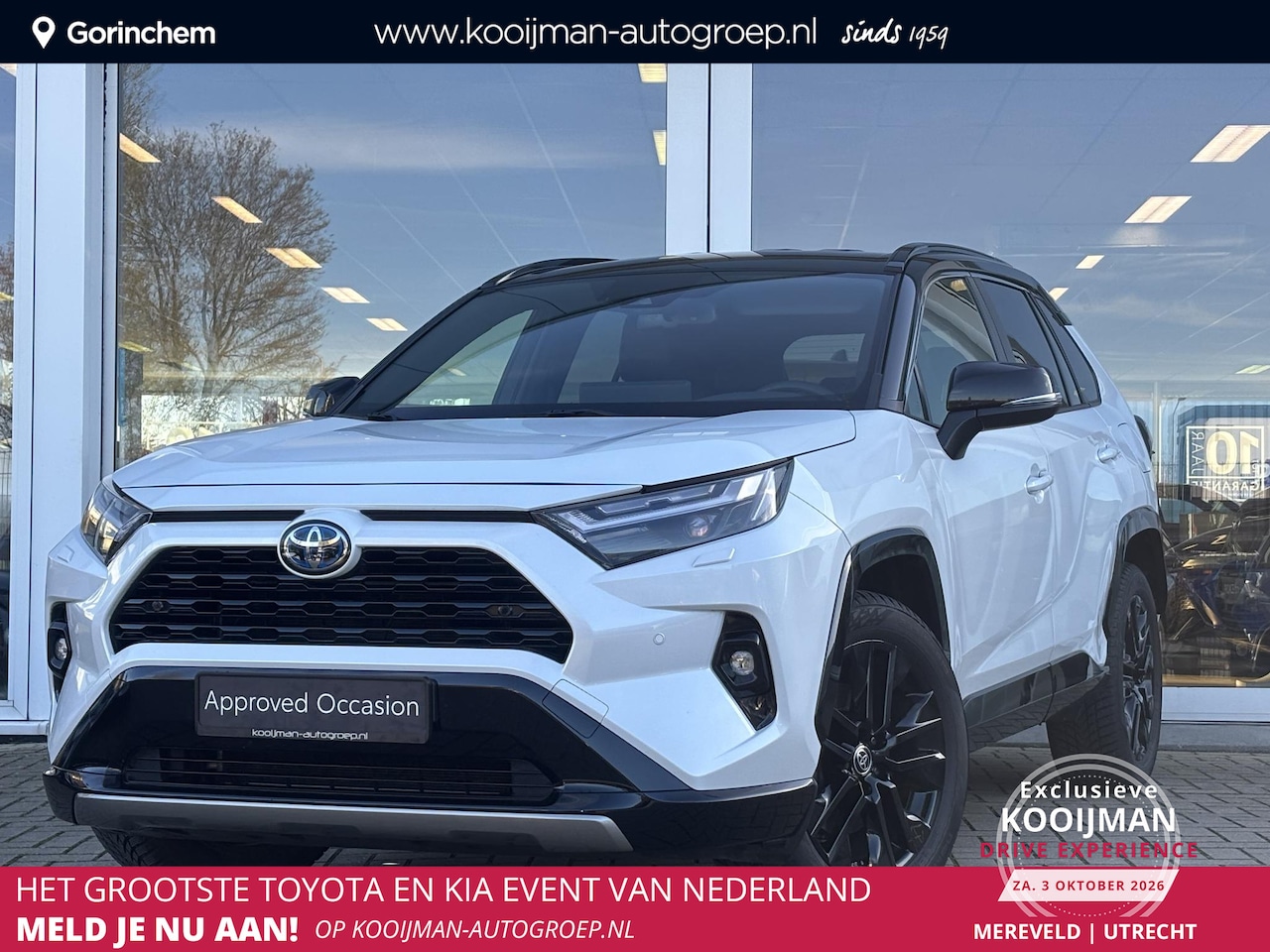 Toyota RAV4 - 2.5 Hybrid AWD Style Parkeersensoren, stoelverwarming, elektr. achterklep, draadloze telef - AutoWereld.nl