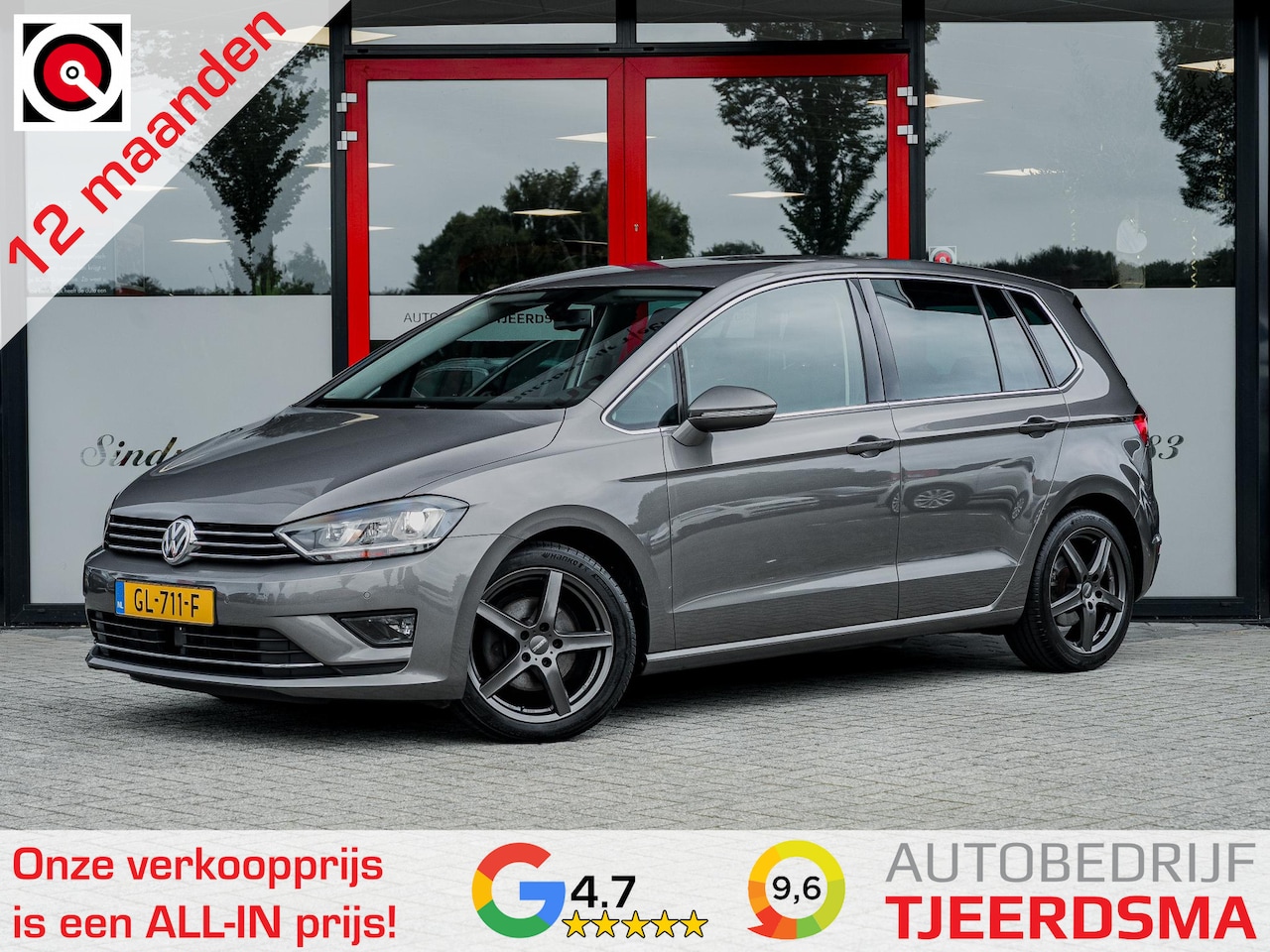 Volkswagen Golf Sportsvan - 1.4 TSI Highline | Trekhaak | Adaptieve Cruise Control | Stoelverwarming | Navigatie | - AutoWereld.nl