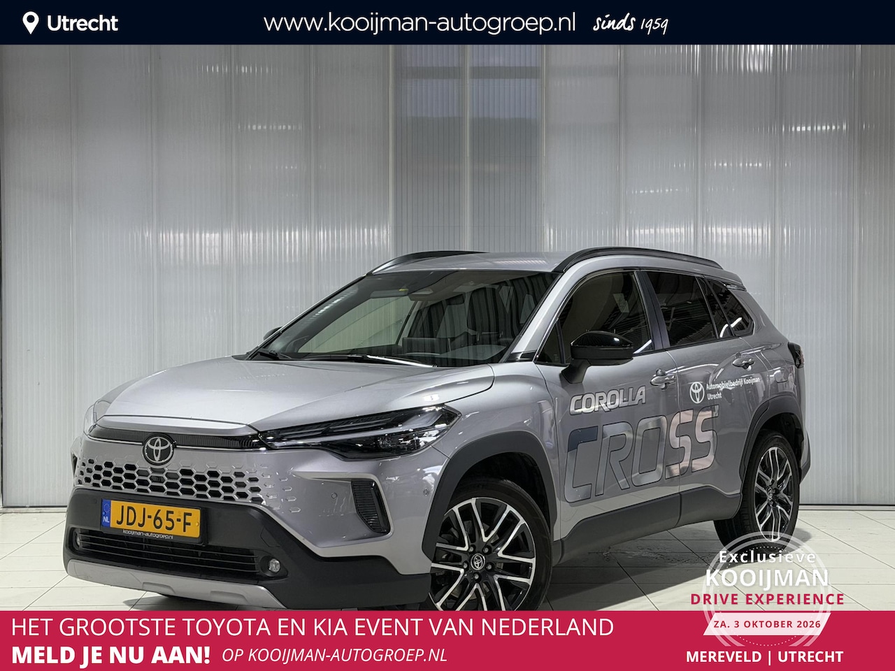 Toyota Corolla Cross - Hybrid 180 Executive Lederen bekleding , Elektrisch verstelbare bestuurdersstoel , Stoel/s - AutoWereld.nl