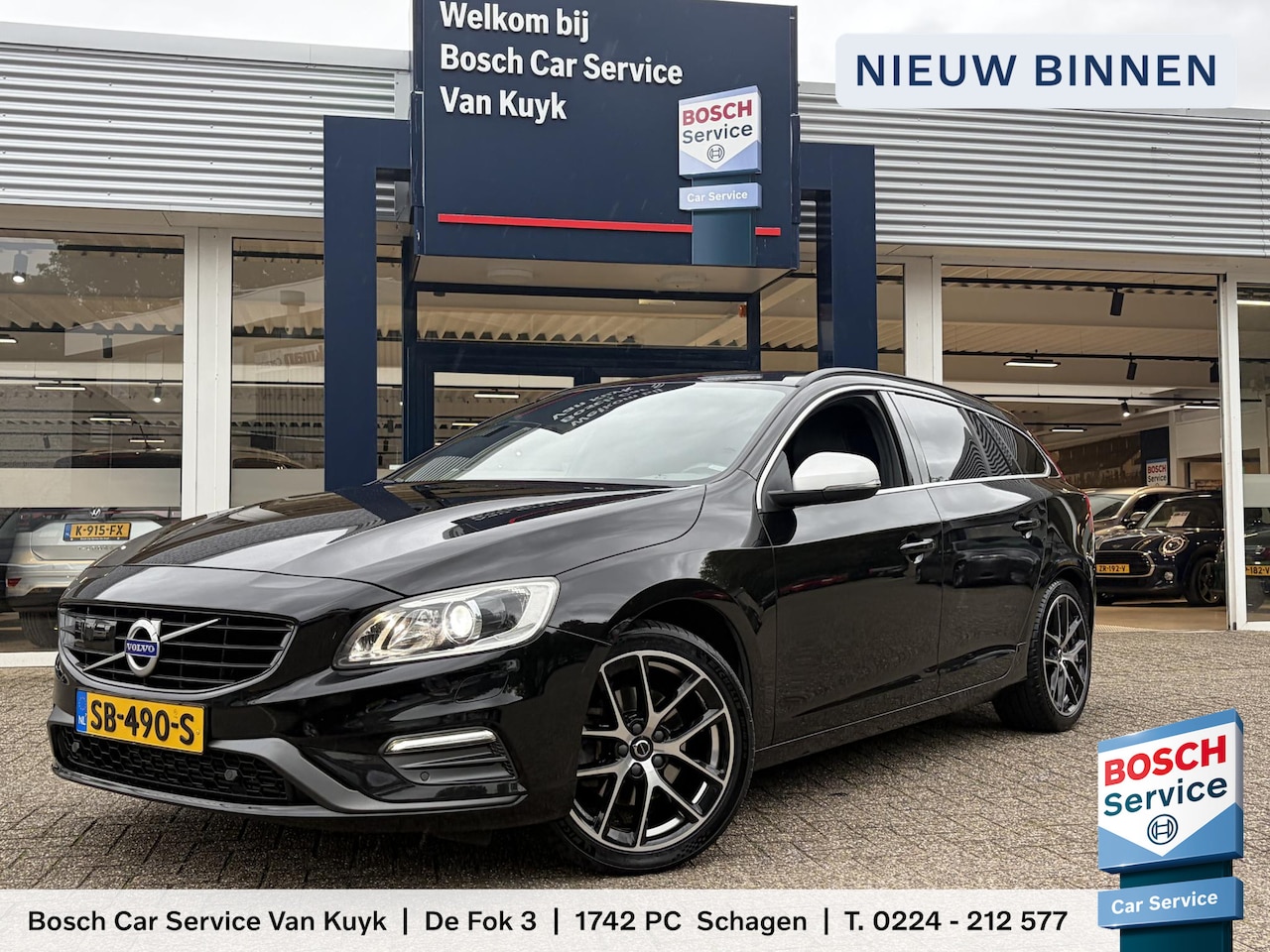 Volvo V60 - 2.0 T4 Business Sport / Binnenkort-Beschikbaar! / Foto's Volgen! / ENZ. - AutoWereld.nl