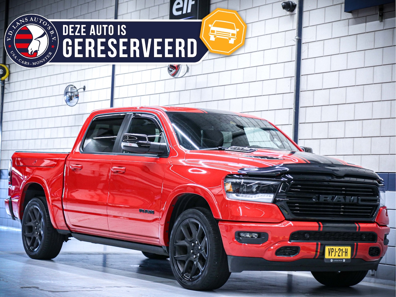 Dodge Ram 1500 - Laramie Night Rambox + MWK | 5.7L HEMI V8 400PK - AutoWereld.nl