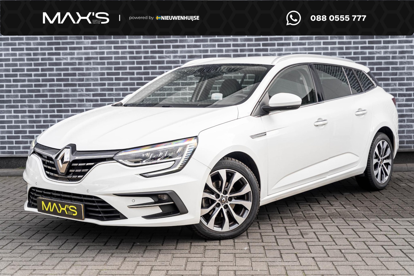 Renault Mégane Estate - 1.3 TCe 140 EDC Intens | Head-up Display | Achteruitrijcamera | Parkeersensoren | LED Kopl - AutoWereld.nl
