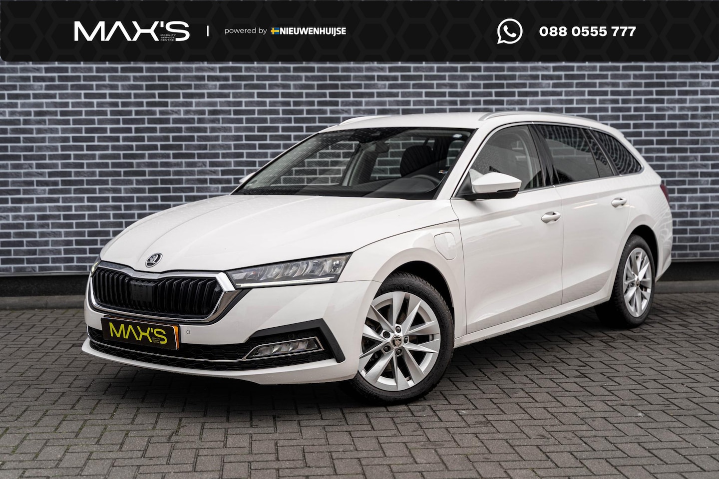 Skoda Octavia Combi - 1.4 TSI iV PHEV Business Edition | Plug-in Hybrid | Achteruitrijcamera | Parkeersensoren | - AutoWereld.nl