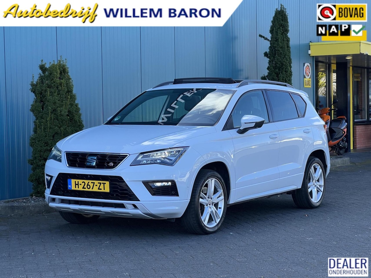SEAT Ateca - 1.5 TSI FR DSG AUT. 150PK Business Intense PANO | CARPLAY | 360°CAM | TREKH. | ELEK.A.KLEP - AutoWereld.nl