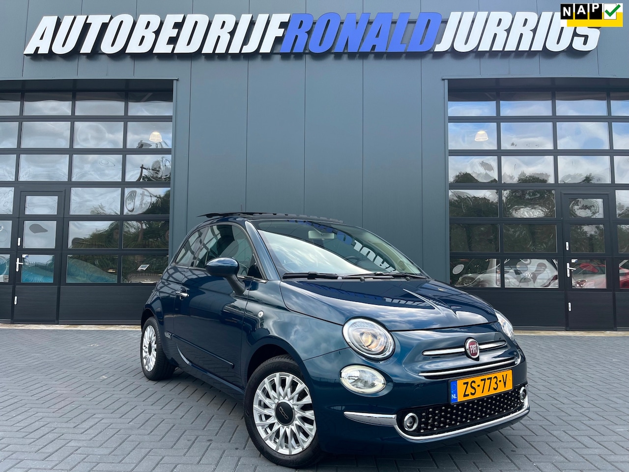 Fiat 500 - 0.9 TwinAir Turbo Lounge NL.Auto/Panoramadak/Elc.Pakket/Cruise-control/1Ste Eigenaar/Deale - AutoWereld.nl