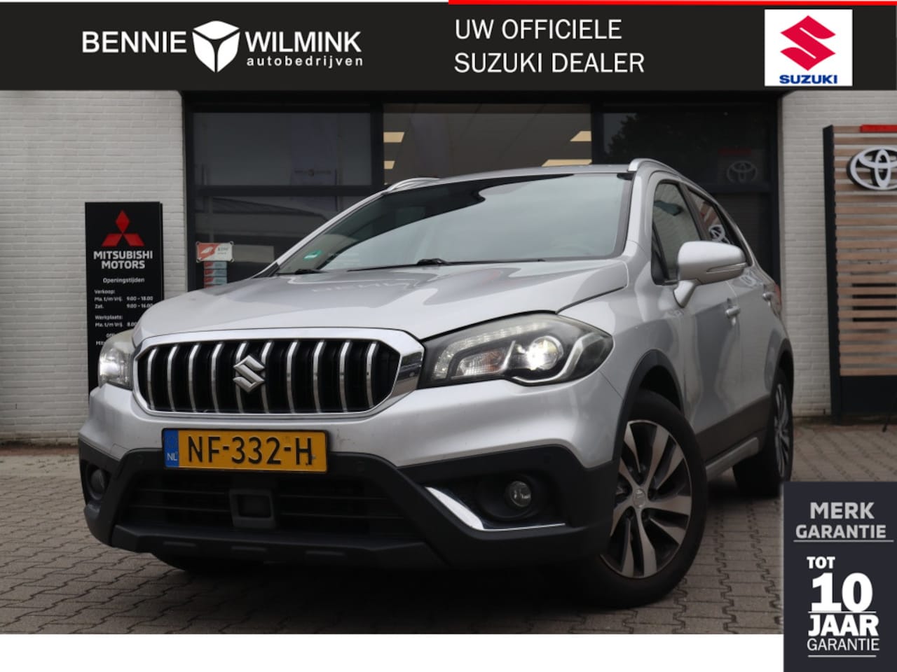 Suzuki S-Cross - 1.4 BoosterJet High Automaat Executive Trekhaak | Leder | Adaptive Cruise - AutoWereld.nl