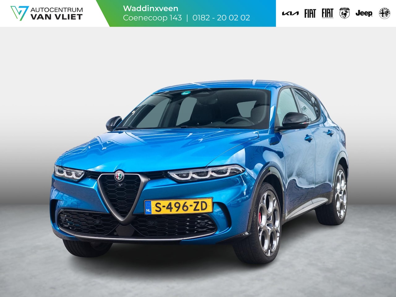 Alfa Romeo Tonale - Plug-In Hybrid Q4 280pk Edizione Speciale | Technology Pack | Winter Pack | Blu Misano - AutoWereld.nl