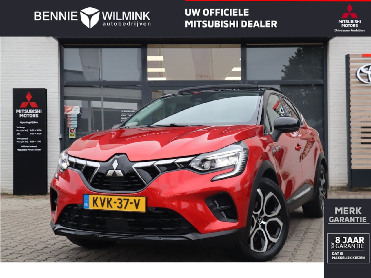 Mitsubishi ASX - 1.6 HEV Instyle | Panoramadak | Leder | All Seasons - AutoWereld.nl