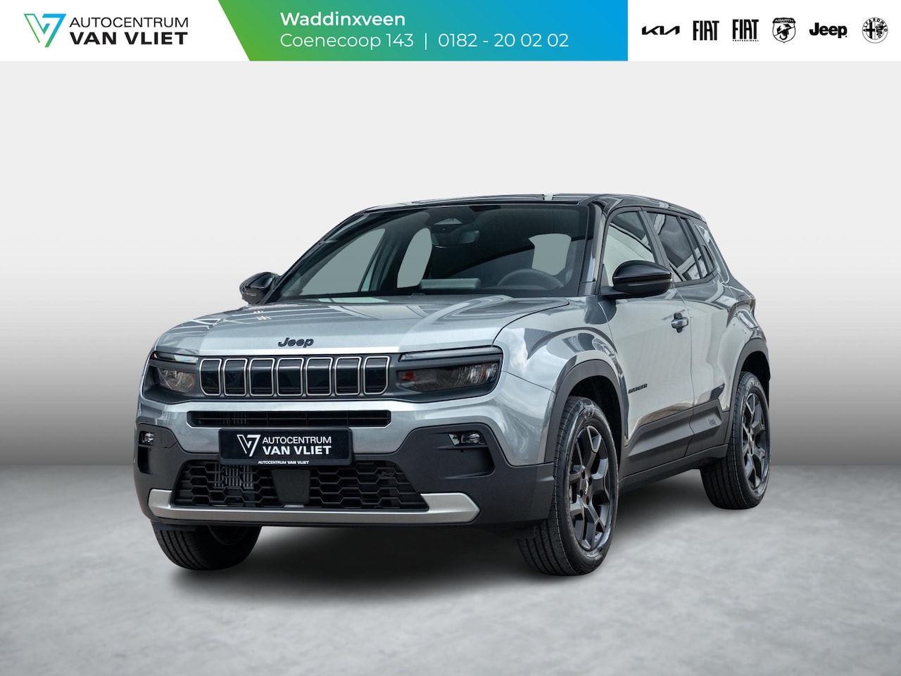 Jeep Avenger - 1.2 e-Hybrid Black Edition | Infotainment&Conv. Pack | Winter Pack | Bicolore - AutoWereld.nl