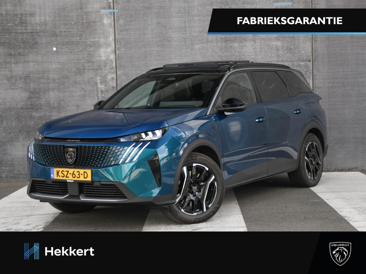 Peugeot 5008 - GT 1.6 Plug-in Hybrid 195pk Automaat 7-Persoons PANO-DAK | ADAP. CRUISE | ALCANTARA | ELEK - AutoWereld.nl