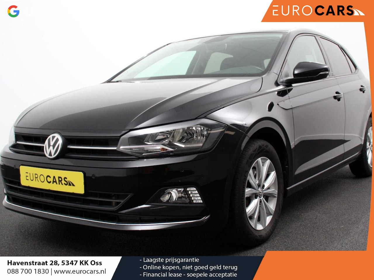 Volkswagen Polo - 1.0 TSI 116pk DSG Highline Apple Carplay/Android Auto Adaptive cruise control Parkeersenso - AutoWereld.nl