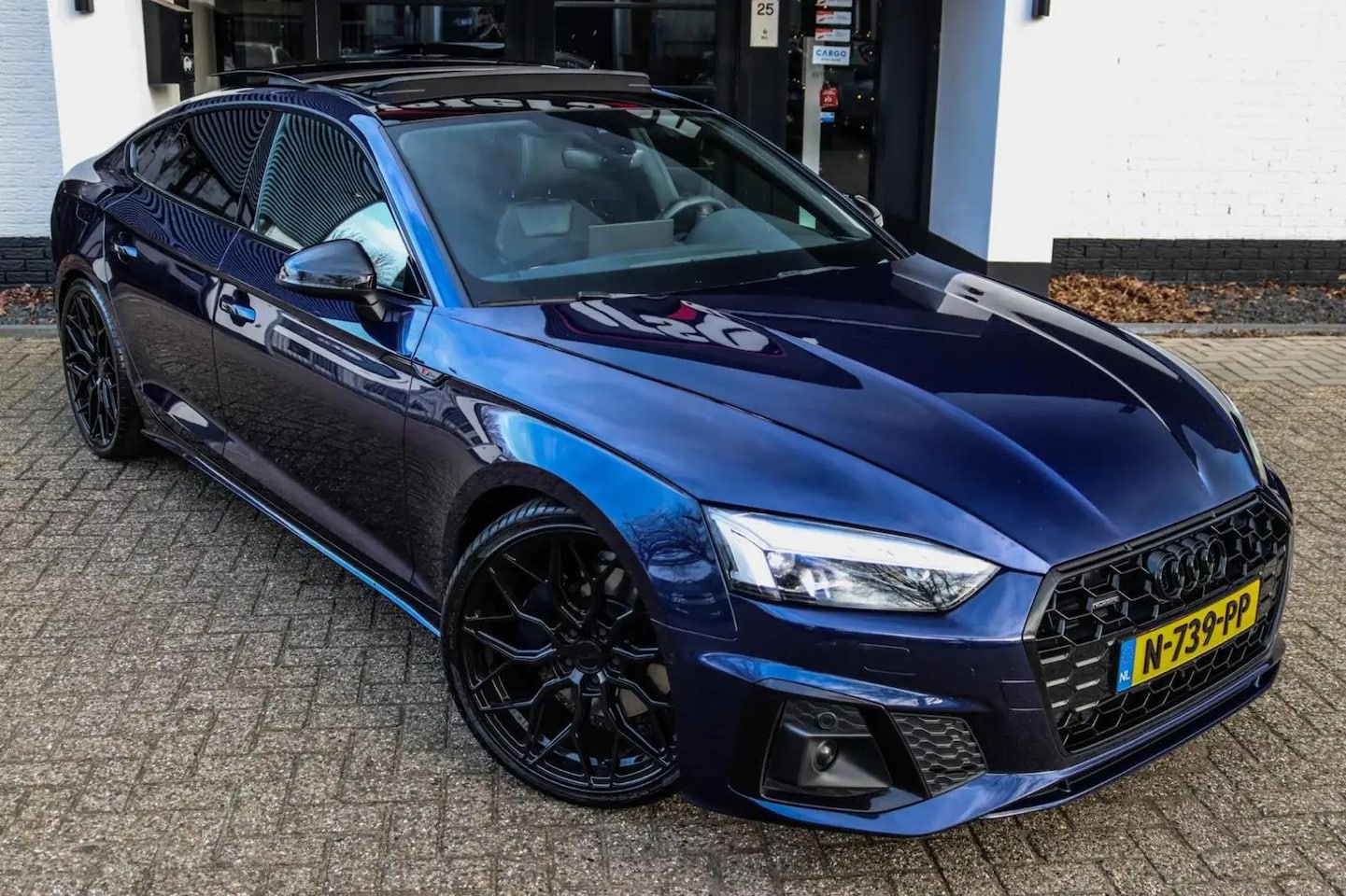 Audi A5 Sportback - 45 TFSI quattro Sport S-line Black Edition Lees de advertentie tekst! - AutoWereld.nl