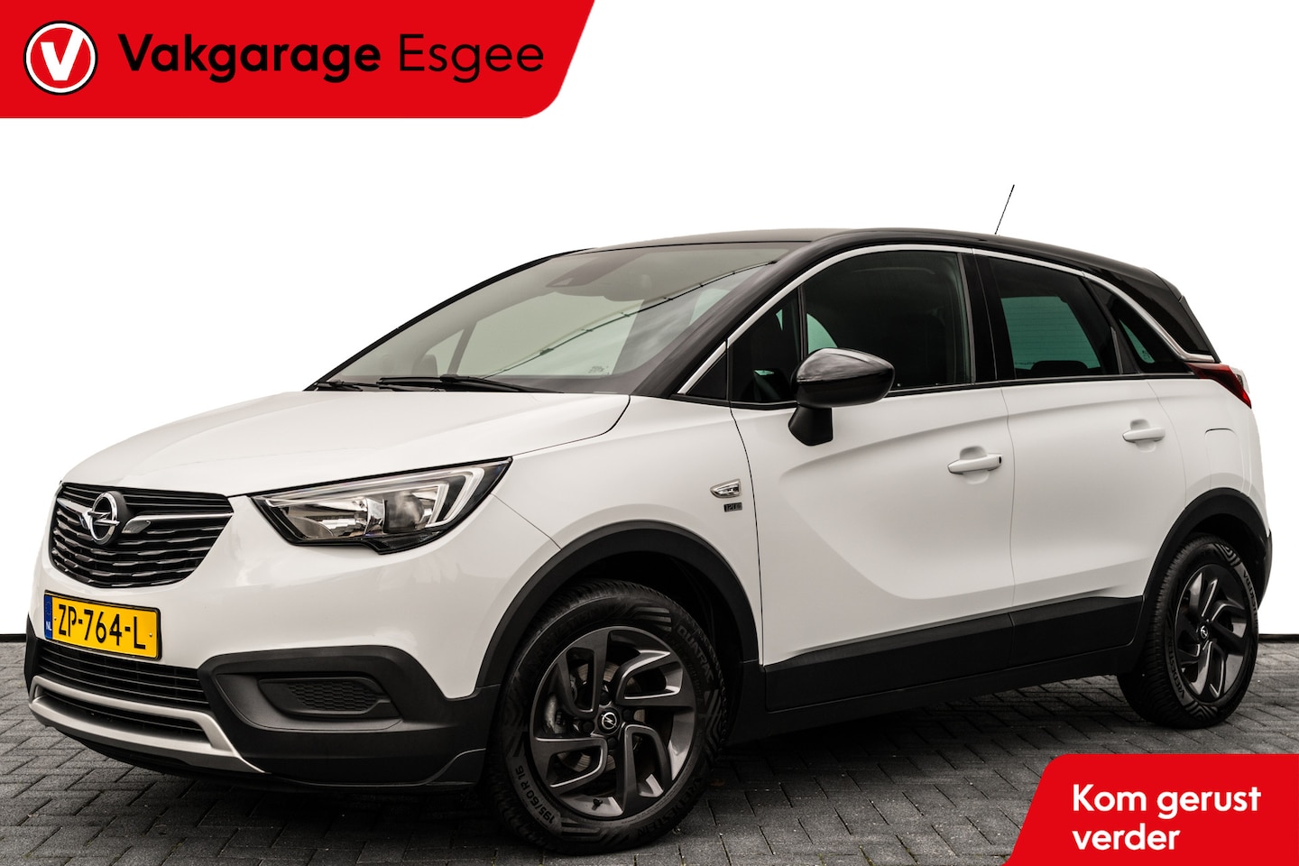 Opel Crossland X - 1.2 120 Jaar Edition | Ned Auto | Two-Tone lak | Hoge Zit / Instap | DB- Riem is vervangen - AutoWereld.nl