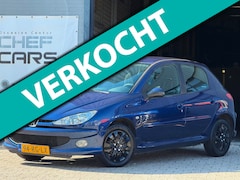Peugeot 206 - 1.4|NAP|AIRCO|APK|5DEURS|DISTRIBUTIEVV|BOEKJES