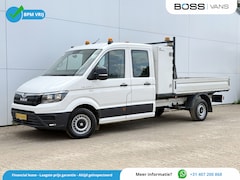 Volkswagen Crafter - 3.140 2.0 TDI Automaat Open Laadbak Kist Dubbele cabine 6-persoons Airco Trekhaak Navigati
