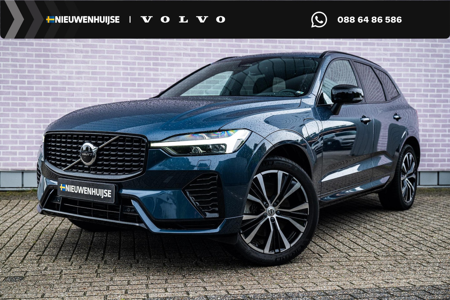 Volvo XC60 - Plug-in Hybrid T6 AWD Ultimate Dark | Long Range | Google Maps navigatie | Head-up display - AutoWereld.nl