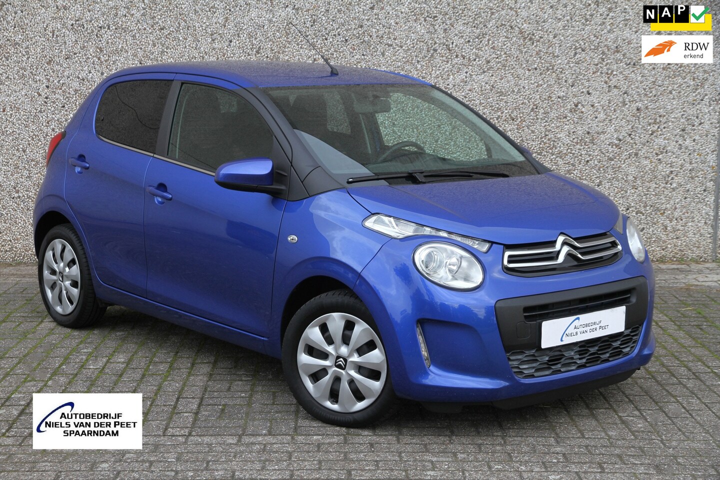 Citroën C1 - 1.0 VTi Shine / Apple car play / Airco / Achteruitrijcamera / Elektrische ramen / Leder st - AutoWereld.nl