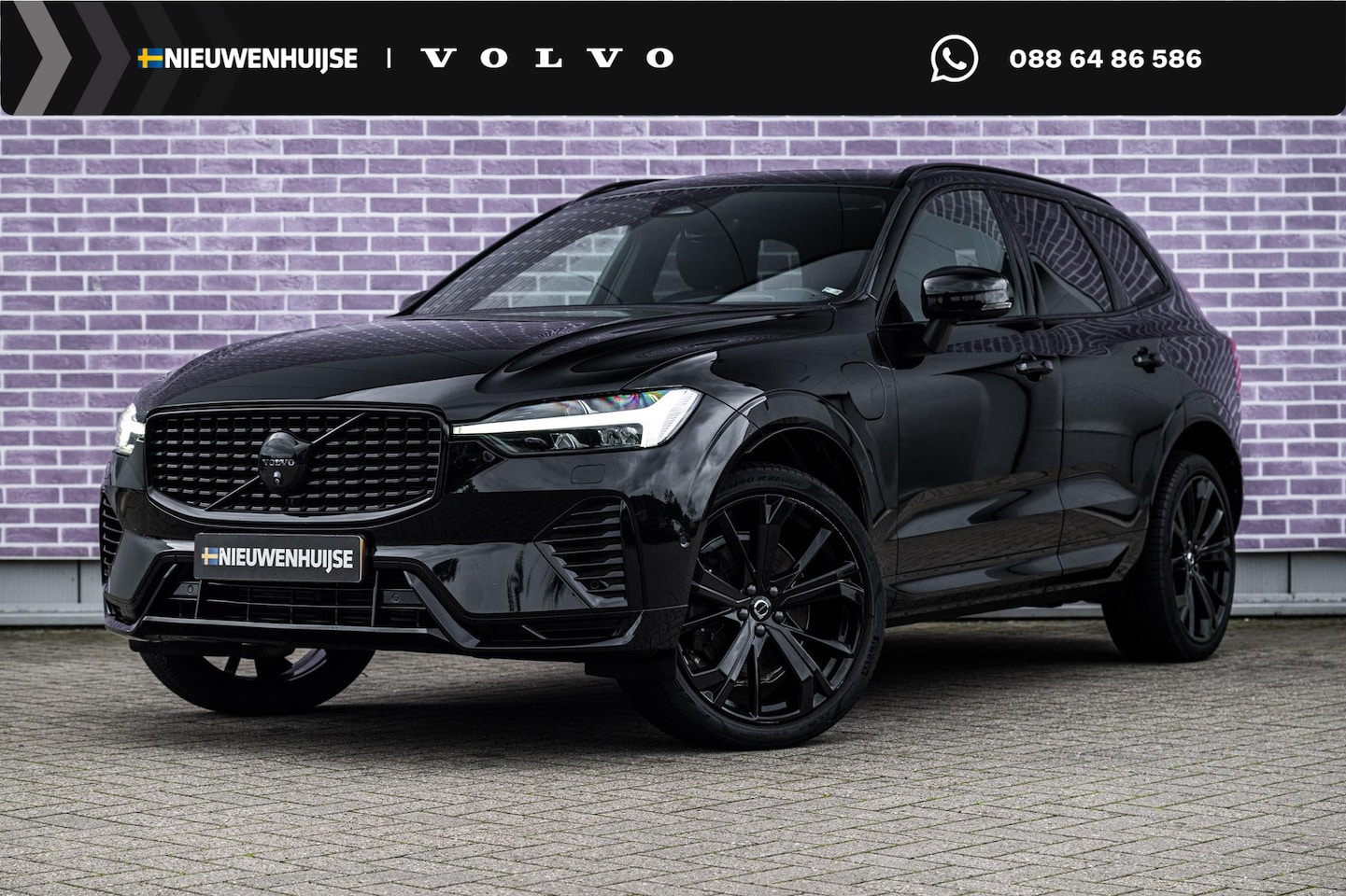 Volvo XC60 - 2.0 T6 Plug-in Hybrid AWD Ultimate Black Edition | PHEV Long Range | Luchtvering | Panoram - AutoWereld.nl