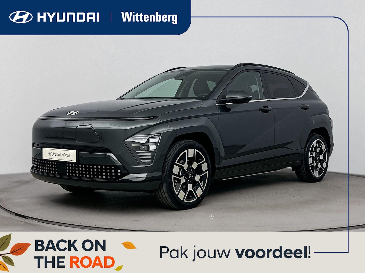 Hyundai Kona Electric - Premium 64.8 kWh | Apple Carplay/Android Auto | Lichtmetalen velgen 19" | Navigatiesysteem - AutoWereld.nl