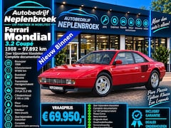 Ferrari Mondial - 3.2 Coupé – 1988 – 97.892 km – Zeer bijzondere klassieker – Complete documentatie