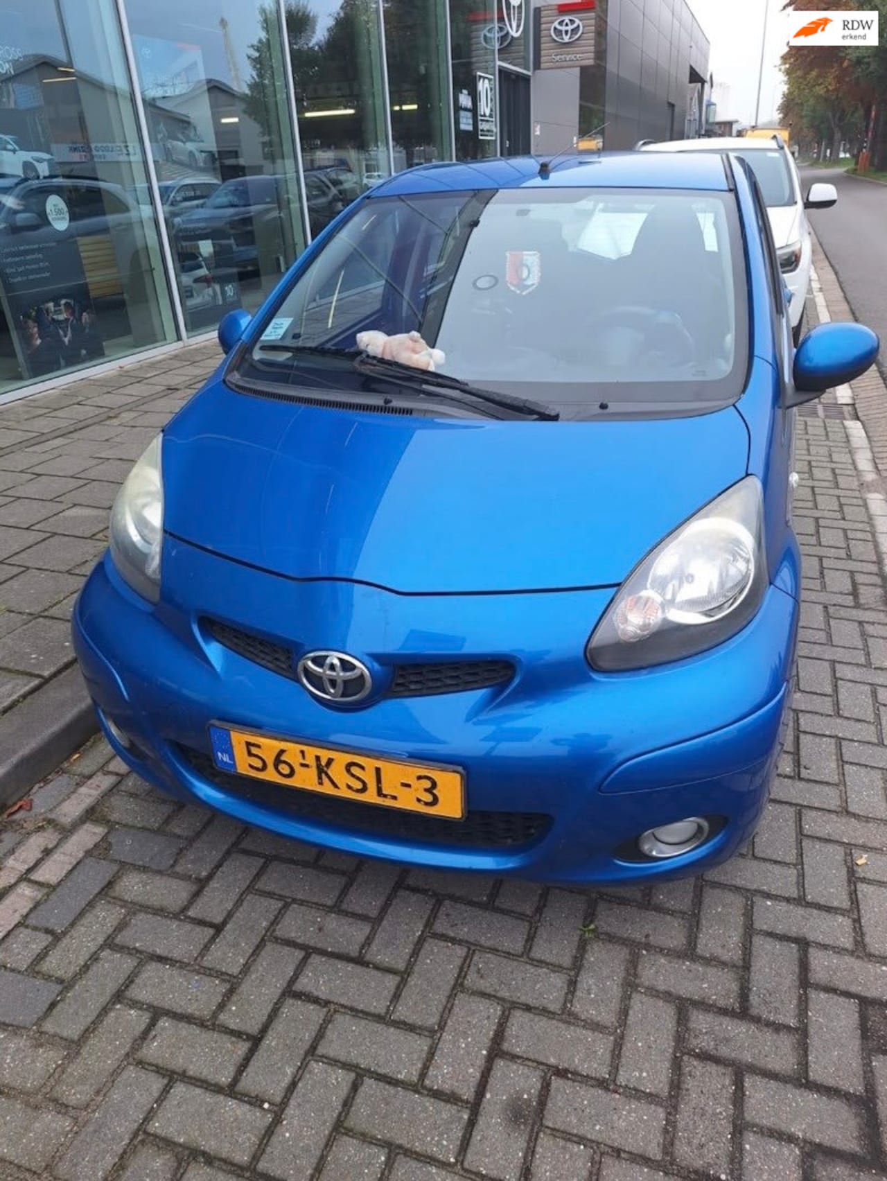 Toyota Aygo - 1.0-12V Dynamic Blue AIRCO APKT/M 15-2-2027 - AutoWereld.nl