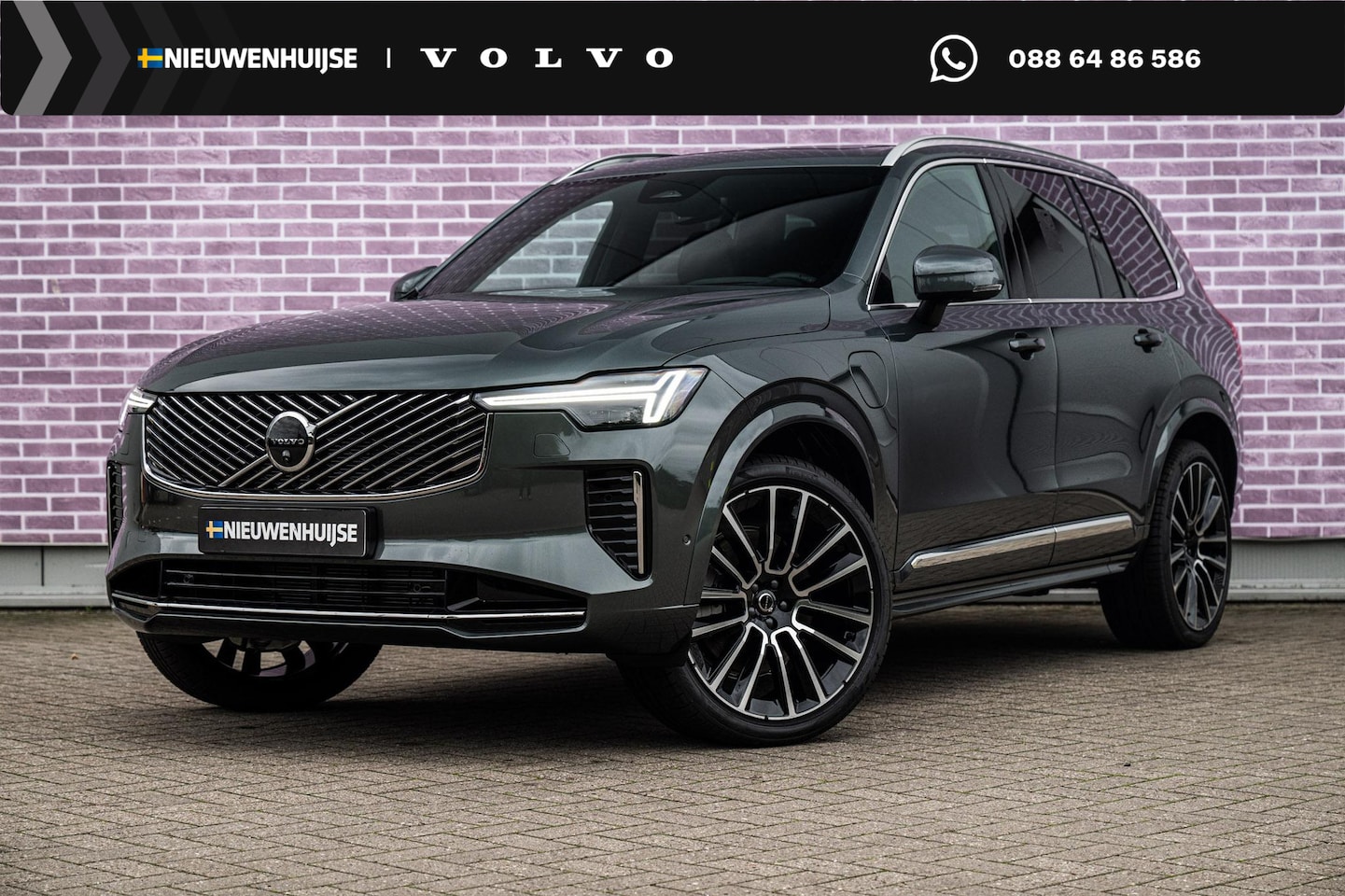 Volvo XC90 - 2.0 T8 Plug-in hybrid AWD Ultra Bright Executive Edition | Trekhaak | Luchtvering | Gelaag - AutoWereld.nl