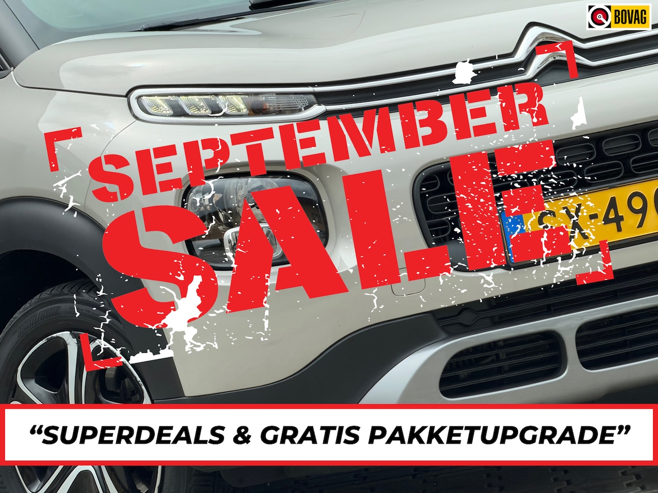 Citroën C3 Aircross - 1.2 PureTech S&S Feel Edition 110pk Automaat - Sable - Slechts 20dkm - AutoWereld.nl