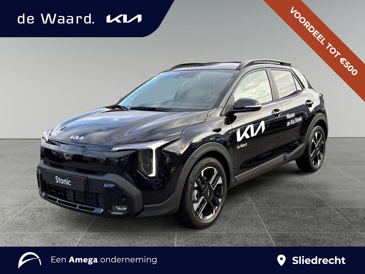 Kia Stonic - GT-Line 1.0 T-GDi MHEV 116pk | €2.245 VOORDEEL |SCHUIF/KANTELDAK | STOEL + STUURWIELVERW. - AutoWereld.nl