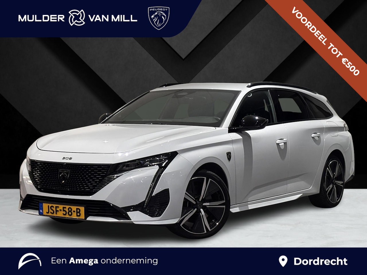Peugeot 308 SW - GT 1.6 HYbrid PHEV 225pk e-EAT8 | FOCAL HIFI | ELEKTR. A.KLEP | 360° CAMERA | STUUR+VOORRU - AutoWereld.nl